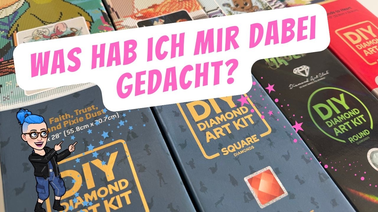 🤭 Da hab ich wohl zugeschlagen - Disney Diamond Painting XXL Haul