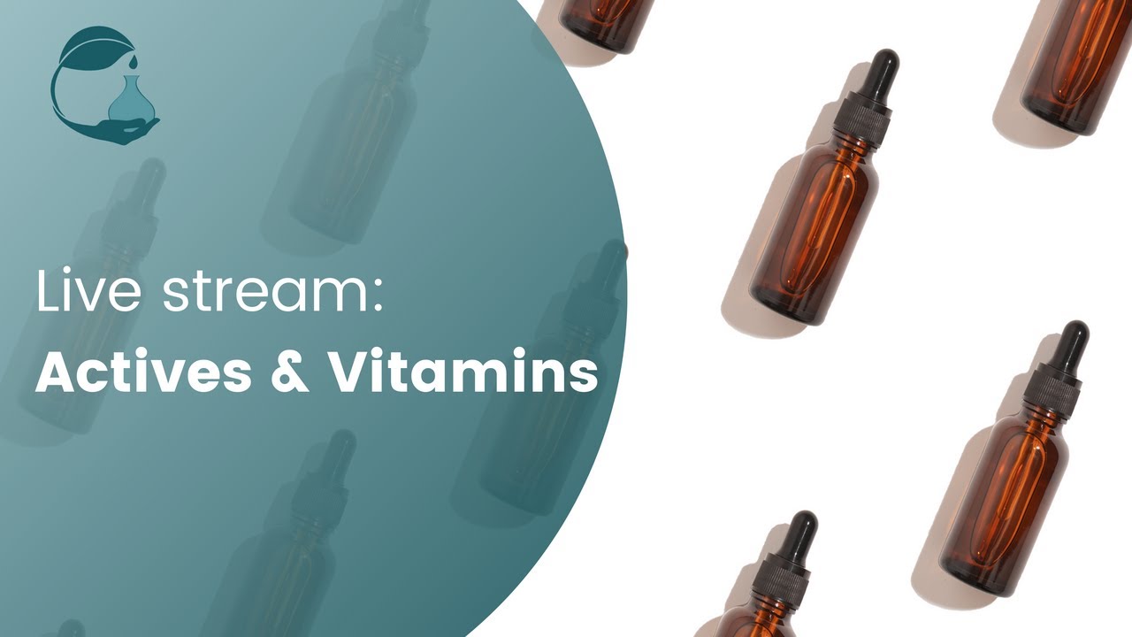 LIVE: cosmetic actives & vitamins