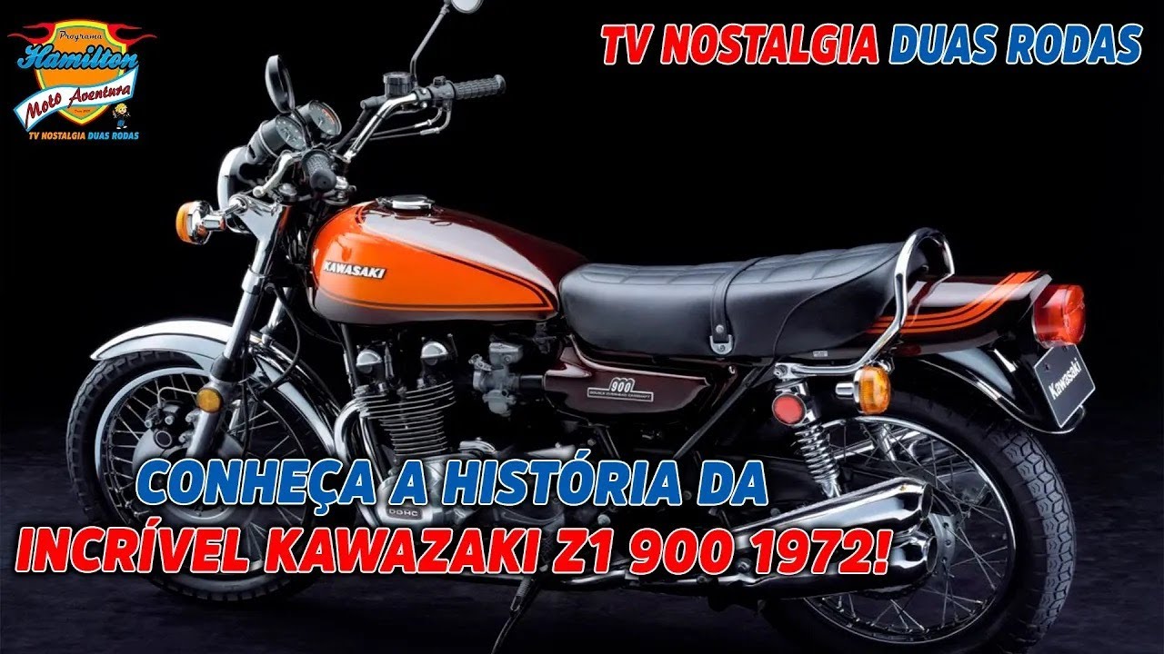 Kawasaki Z1 900 🏍️💥 A Lendária Máquina de 1972! | 
