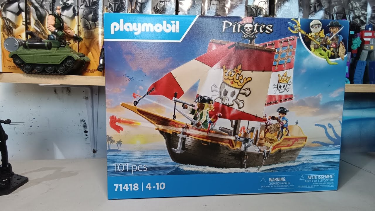 Barco Pirata  Playmobil 101 pzs #unboxing #playmobil #playmobilcollector