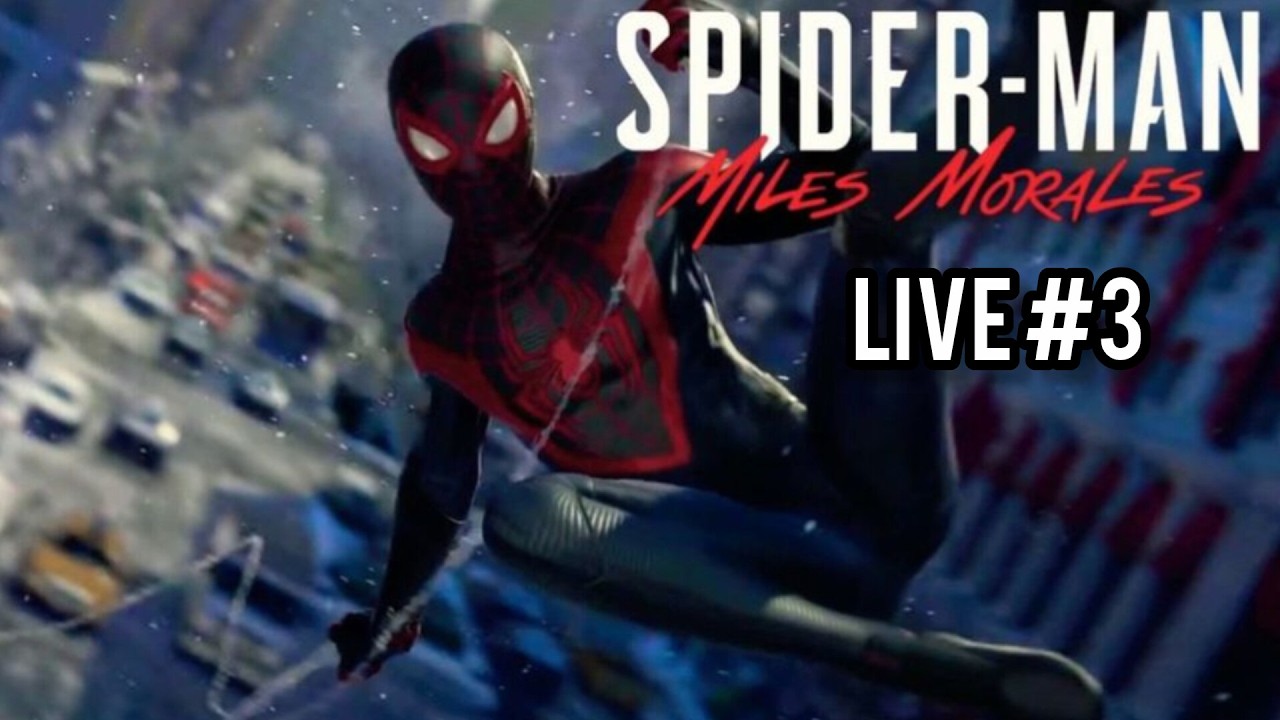 SPIDER-MAN Miles Morales #3 rumo aos 500 inscritos #spiderman