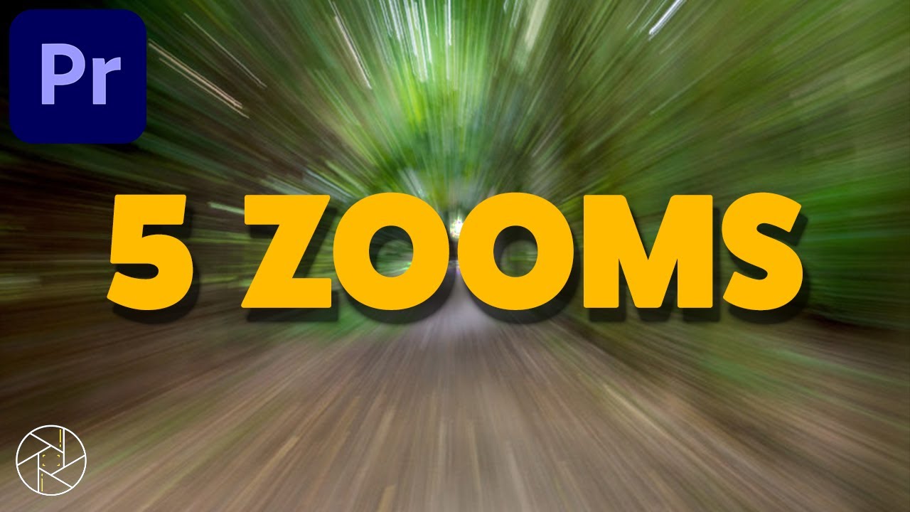 5 types de ZOOM | tuto premiere pro
