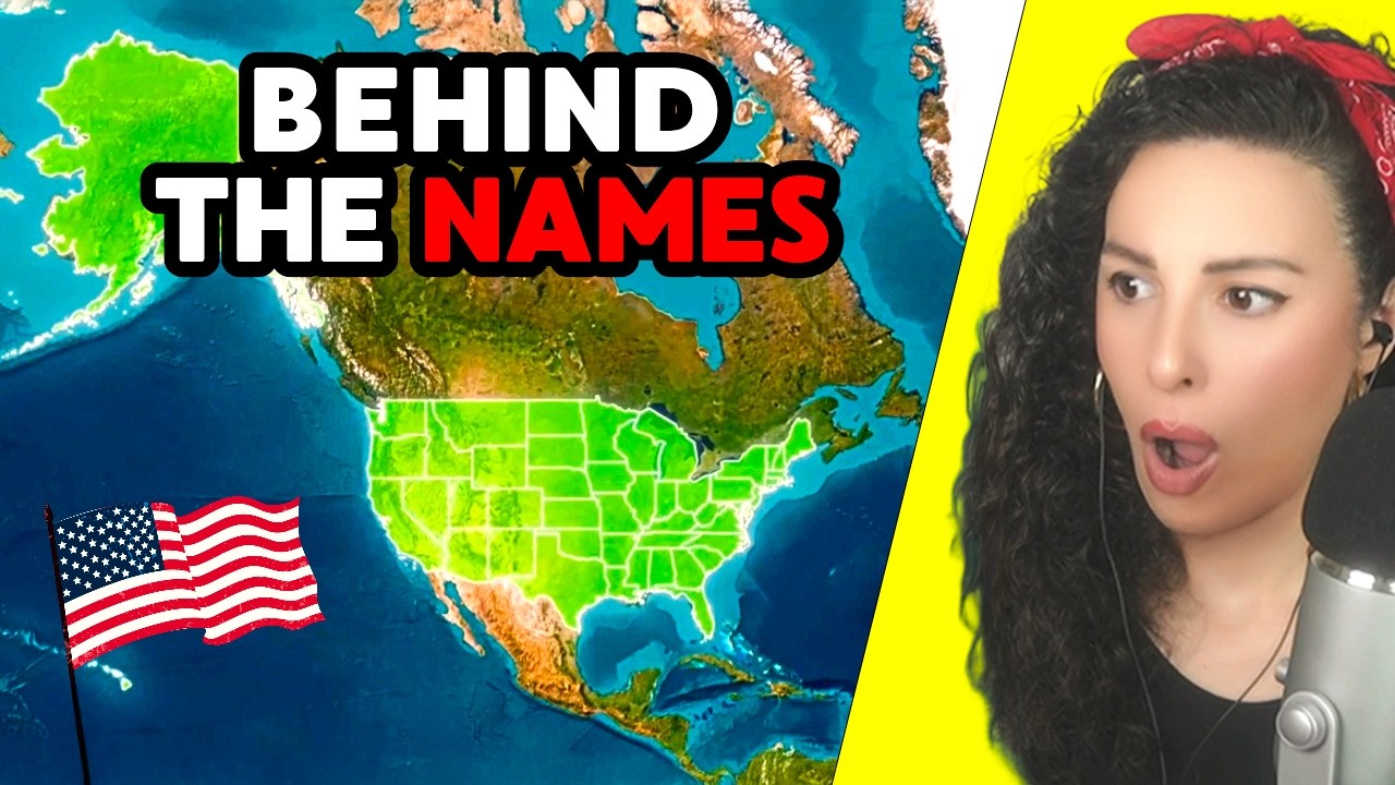 Spanish Girl Reacts to Origin of Names of US States