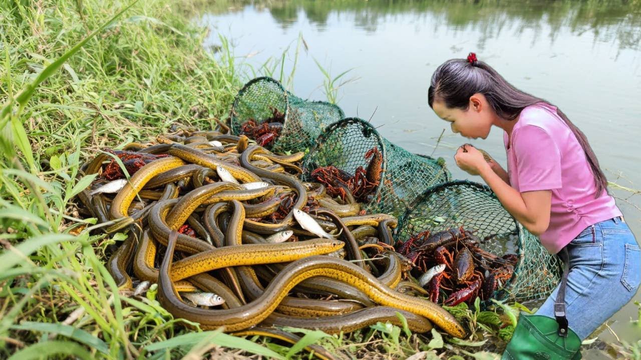 赴一场山里之约：抓完黄鳝与老人的温馨重逢~【文杰吖】