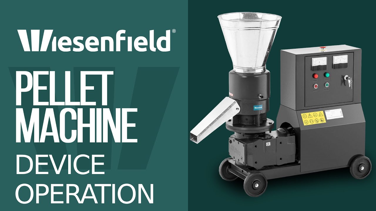 Pellet machine Wiesenfield WIE-PM-2000 | Device operation