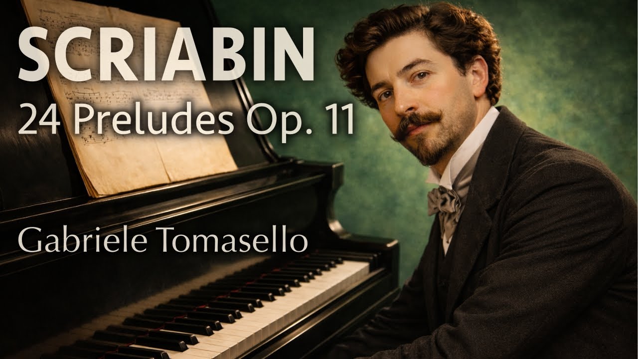 Scriabin: 24 preludes Op. 11 - Gabriele Tomasello, piano