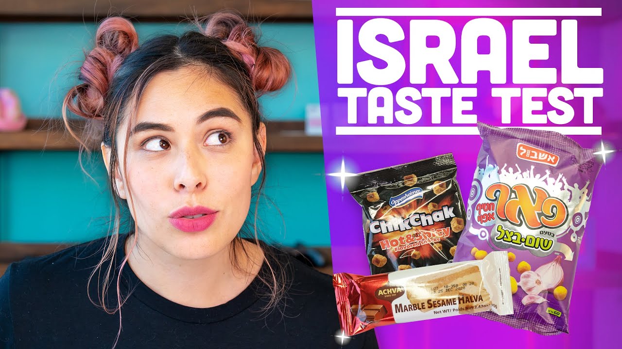 Israel Candy & Snacks Taste Test!