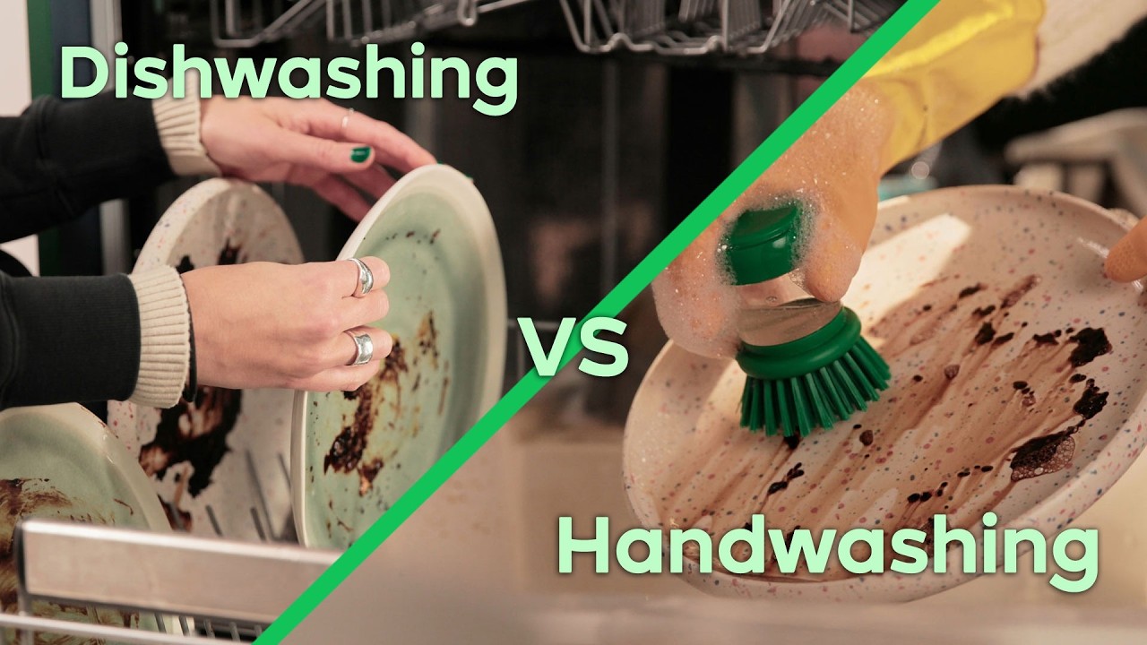 Dishwasher vs Hand washing, which uses more water and costs more