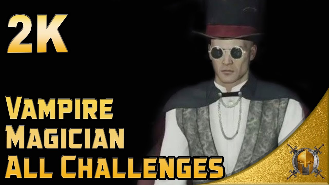 HITMAN 2016 - All Vampire Magician Challenges - Walkthrough (No detection/Silent Assassin) [1440p]