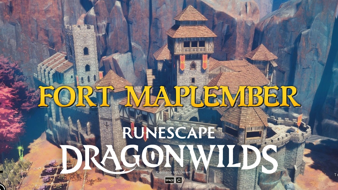 50 Hours Base Tour FORT MAPLEMBER in Runescape Dragonwilds