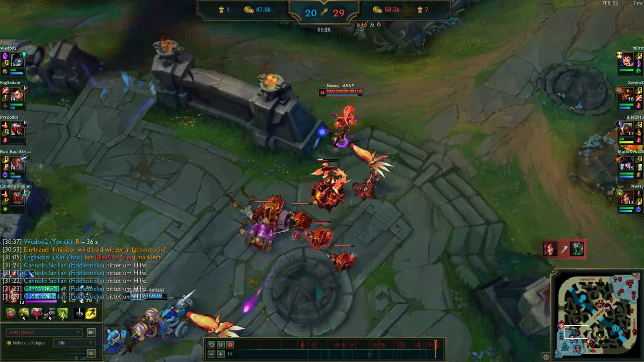 League of Legends - Zyra outplay