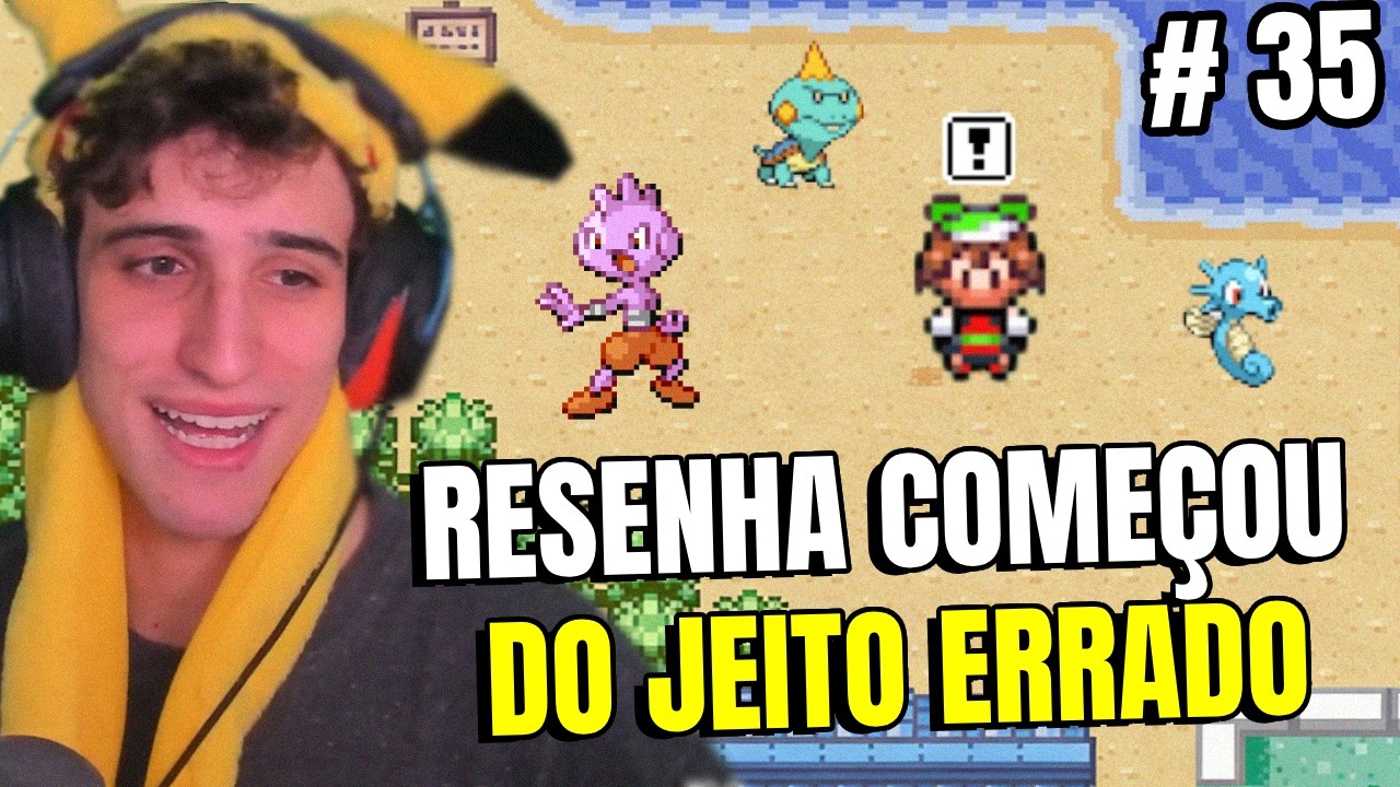 A RUN DA RESENHA COMEÇOU - Pokémon Run & Bun - Parte 35