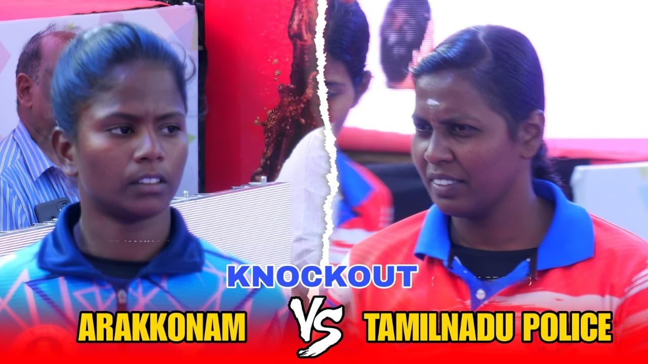 KNOCKOUT -TAMILNADU POLIC VS BHUDHAR ARAKKONAM#saidapet  kabaddi match state level