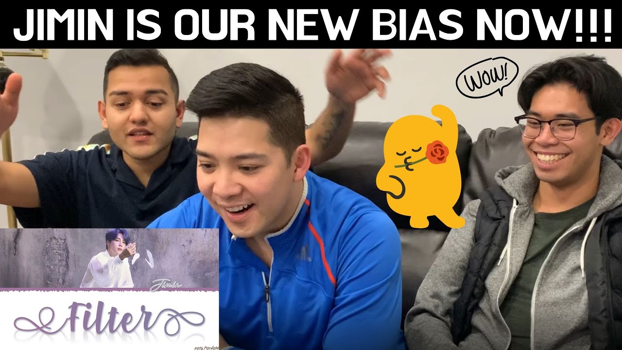 CANADIANS REACT TO BTS JIMIN - 'FILTER' Lyrics [Color Coded_Han_Rom_Eng]