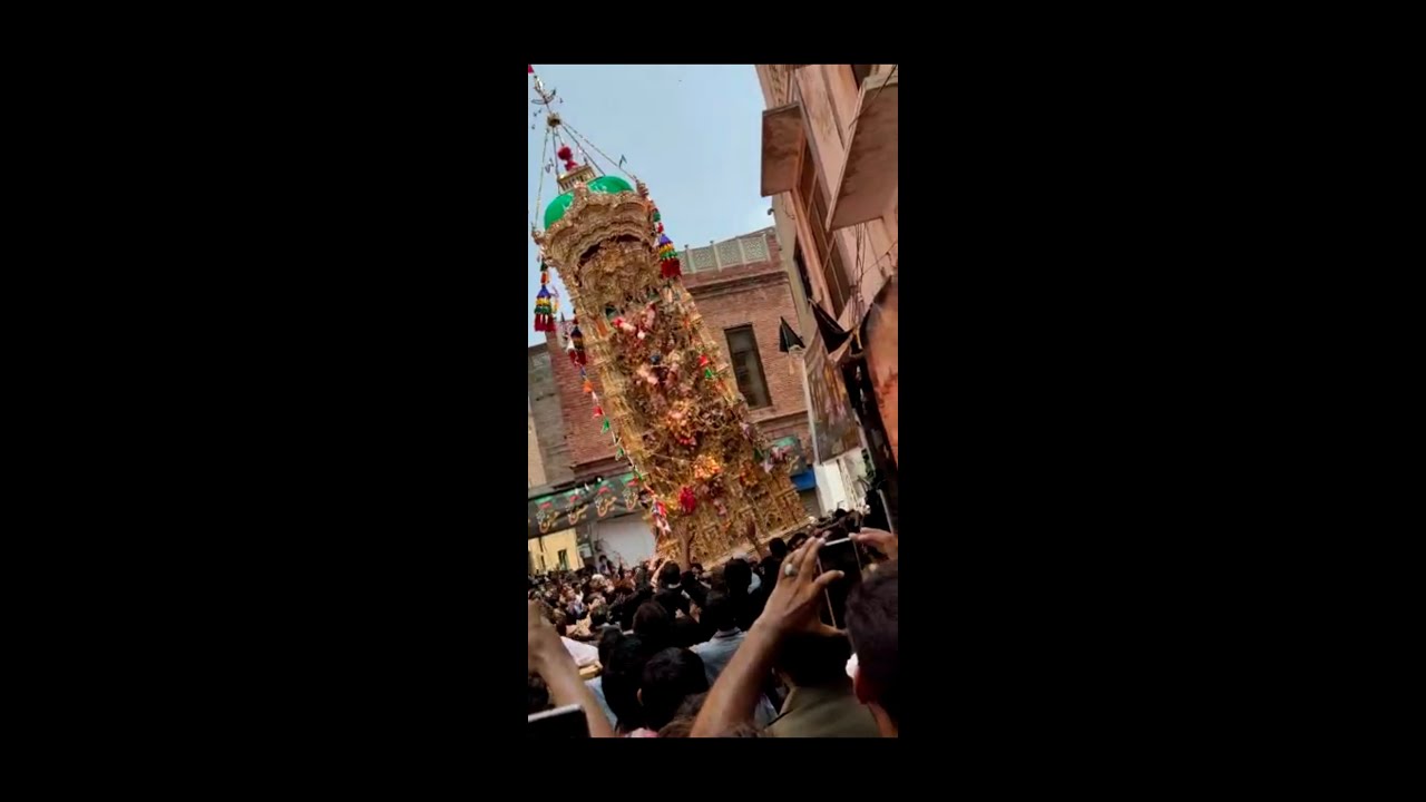 10 Muharram ul Haram chiniot 2021|| taziya shahid hota hota bacha😨