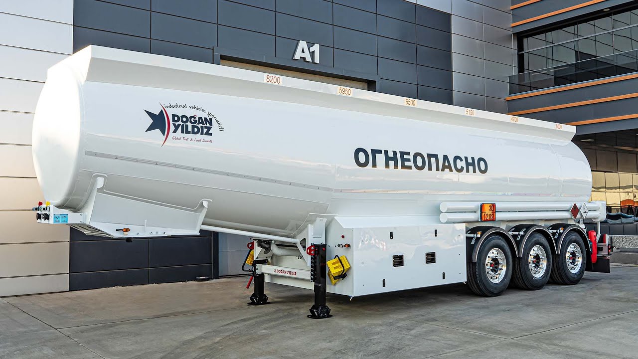 Conical Tanker Semi-Trailer by DOGAN YILDIZ & PETROGAS