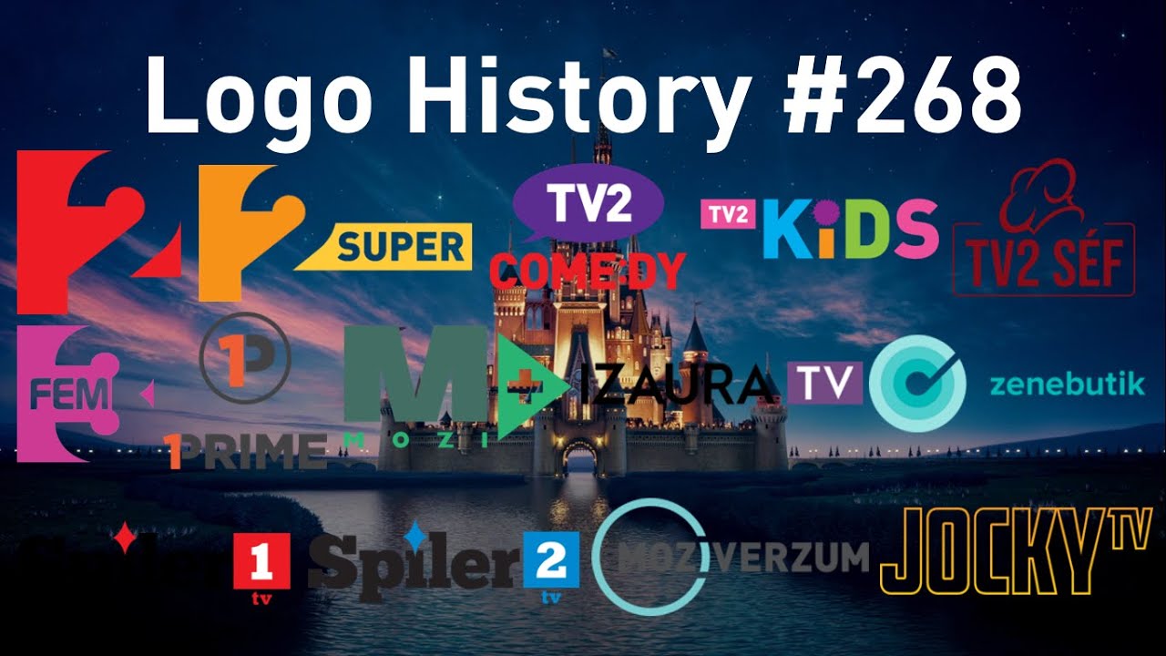 Logo History #268 - TV2, SuperTV2, TV2 Comedy, TV2 Kids, TV2 Séf, FEM3, Prime, Mozi+ & More...