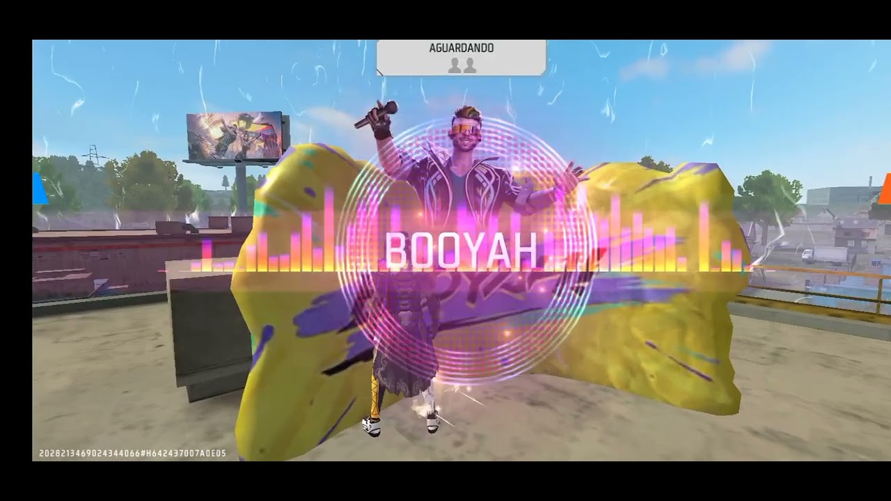 Jogando Free Fire                                                             