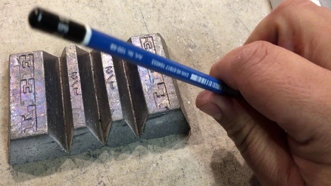 Testing Lead hardness my two methods