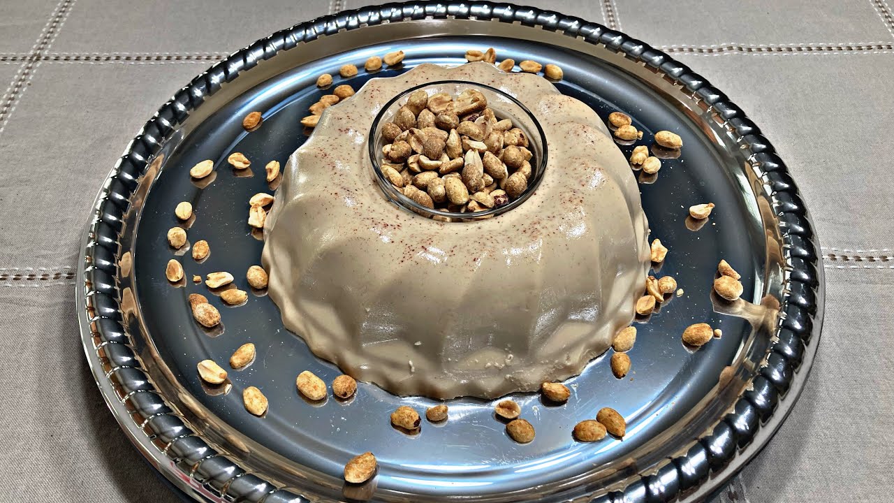 Gelatina de Crema de Cacahuate￼ #MaribelCocinaConAmor￼