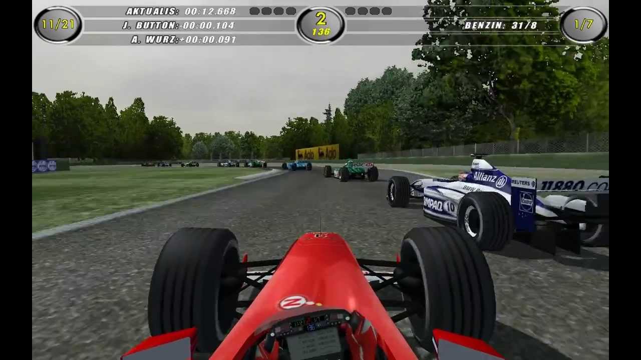 F1 Challenge 99-02 Michael Schumacher Imola Gameplay (Season 2000)
