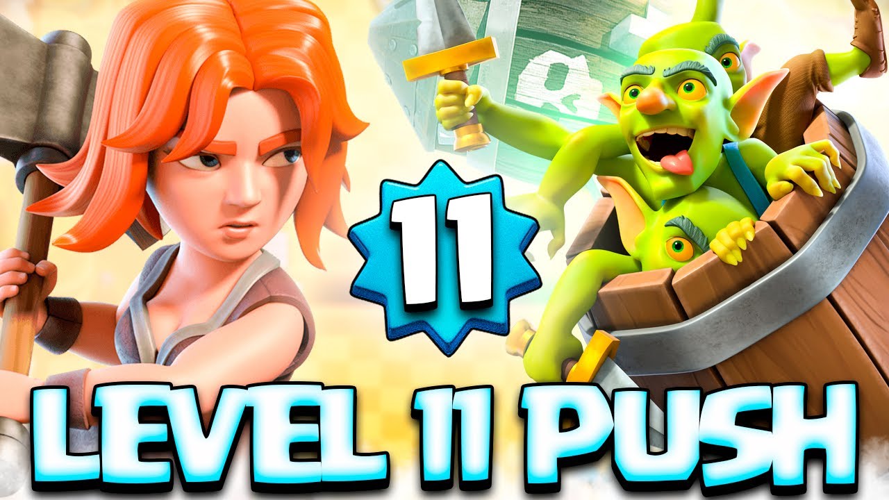 DESTROYING HARDCOUNTERS AS LEVEL 11 - Clash Royale