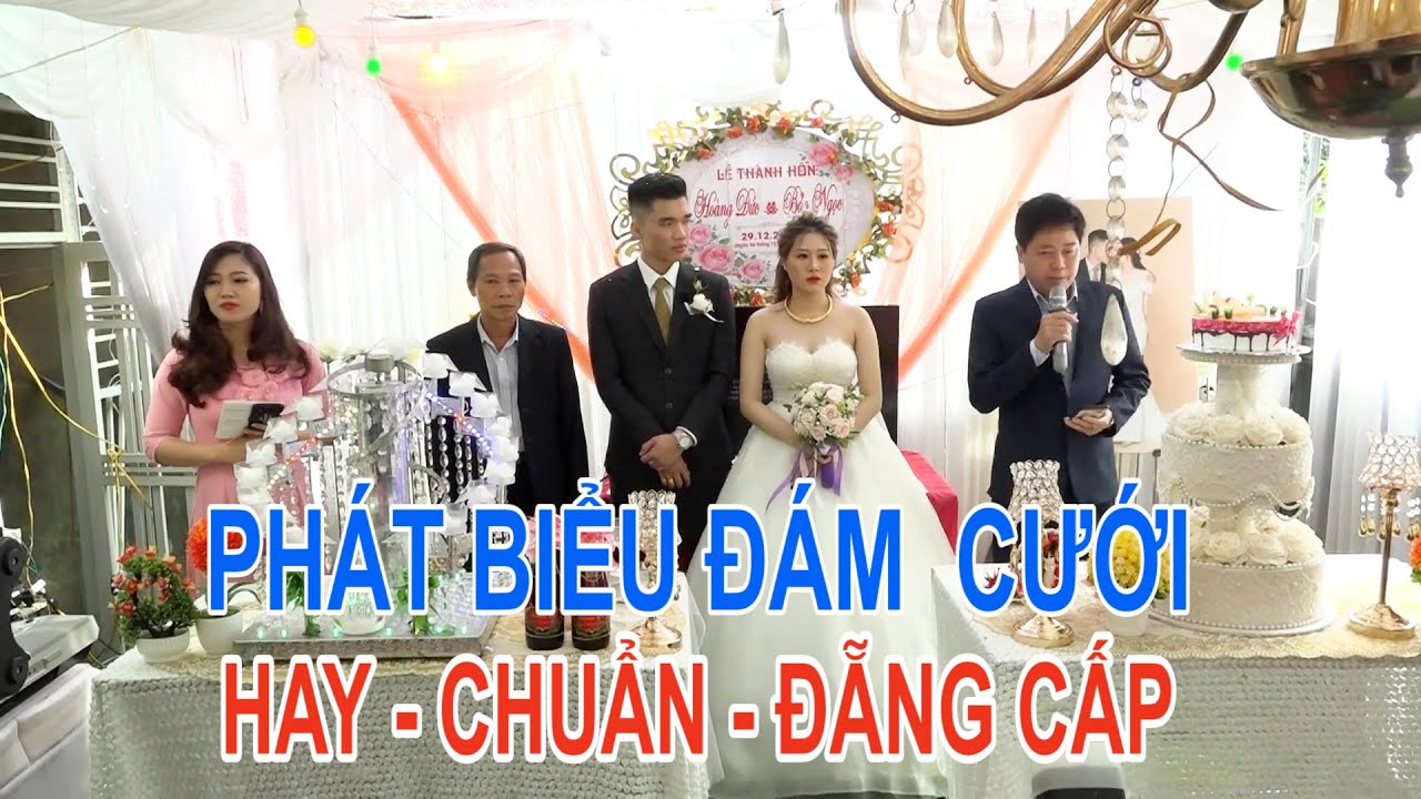 Phát biểu trao dâu nhận rể đẳng cấp, đầy đủ, chi tiết nhất
