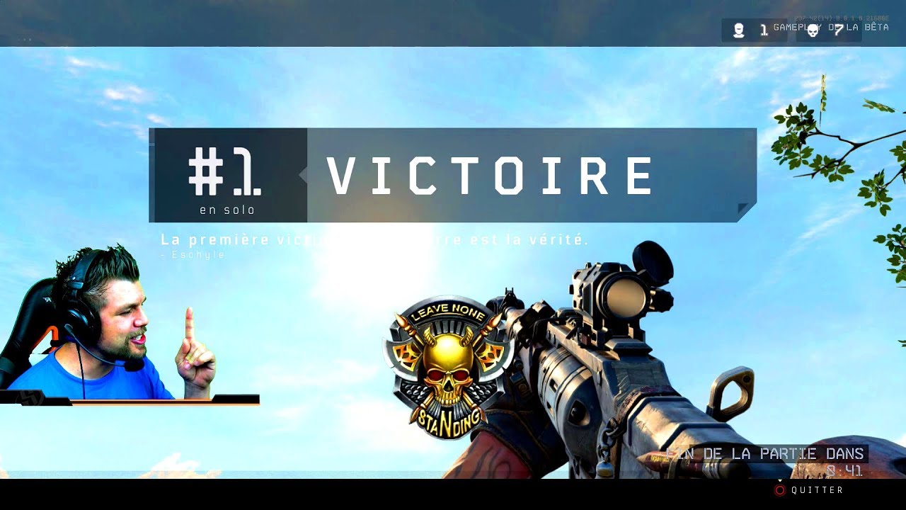 Black Ops 4 BLACKOUT: TOP 1 EN LIVE !! (COD BO4 Battle Royale)