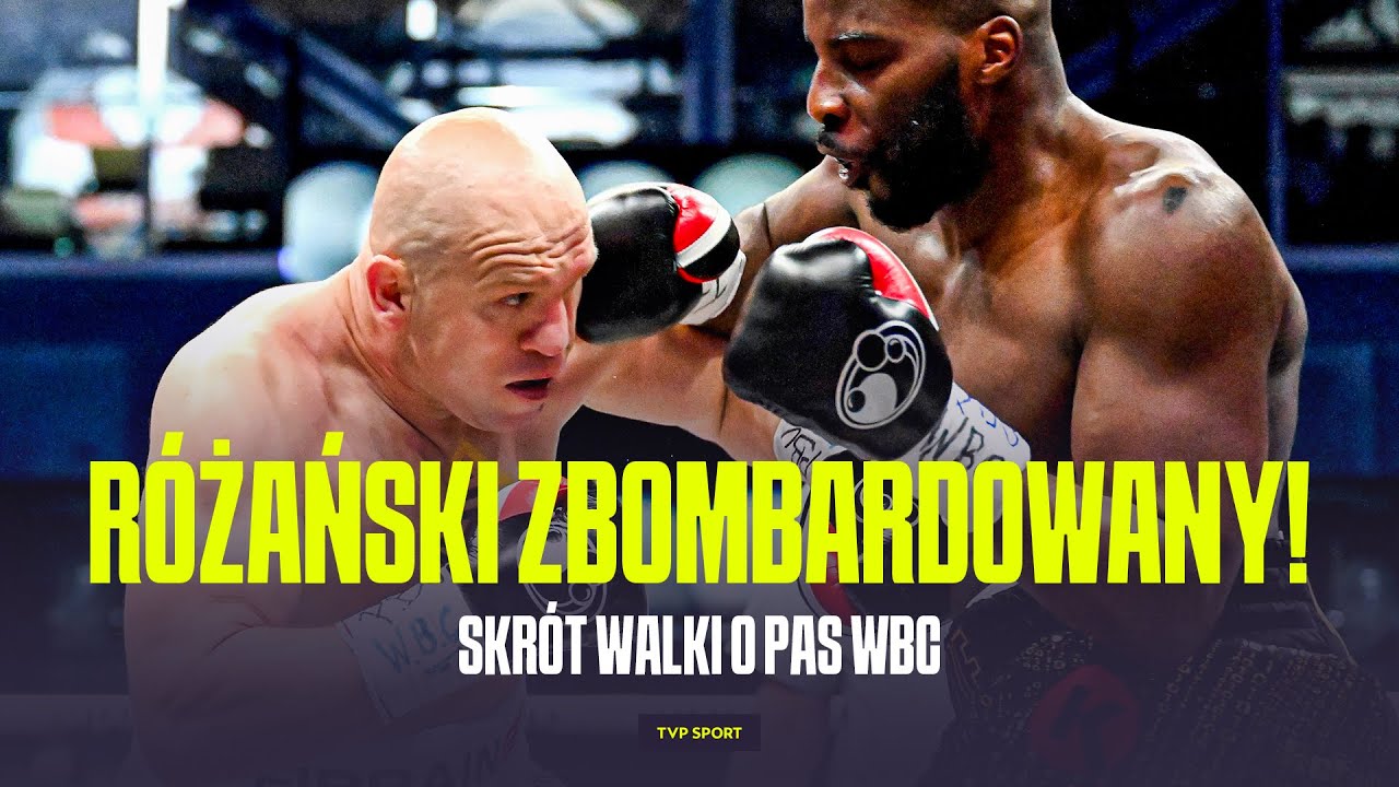 RÓŻAŃSKI ZDEMOLOWANY PRZEZ OKOLIEGO! JEDNA RUNDA I STRACONY PAS MISTRZA ŚWIATA | SKRÓT WALKI