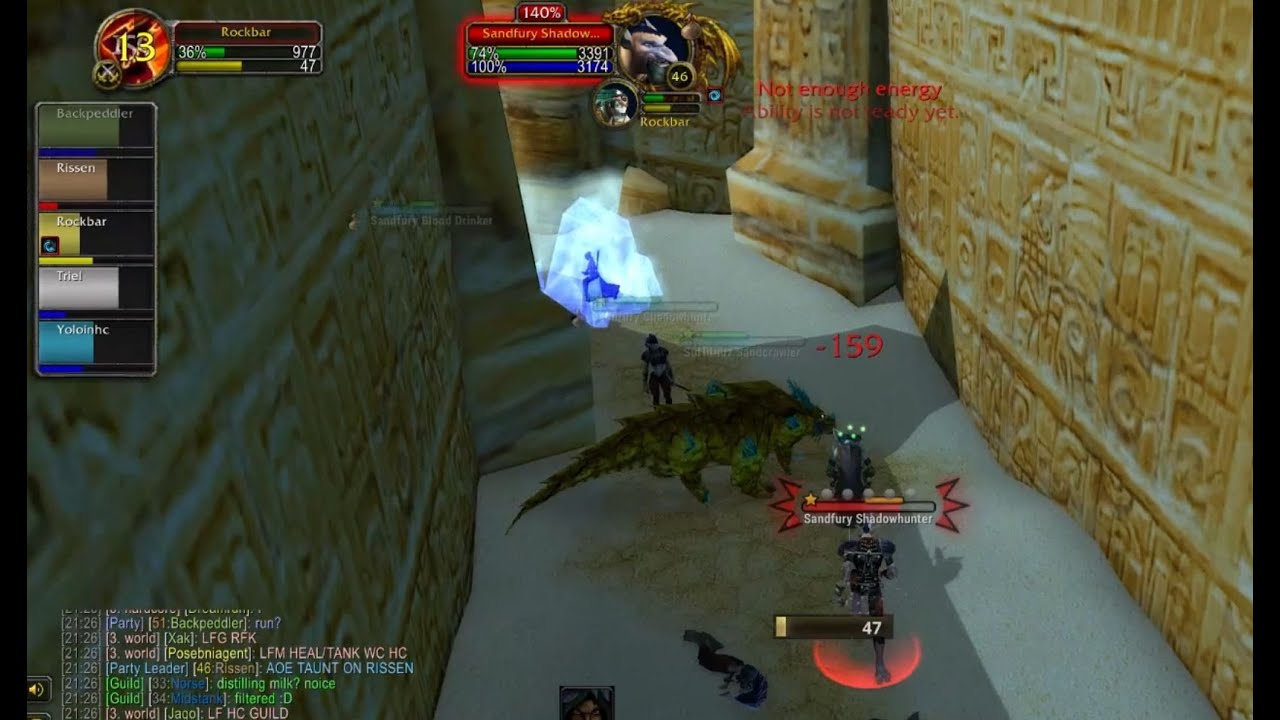 WOW Classic Hardcore - Zul´Farrak incident