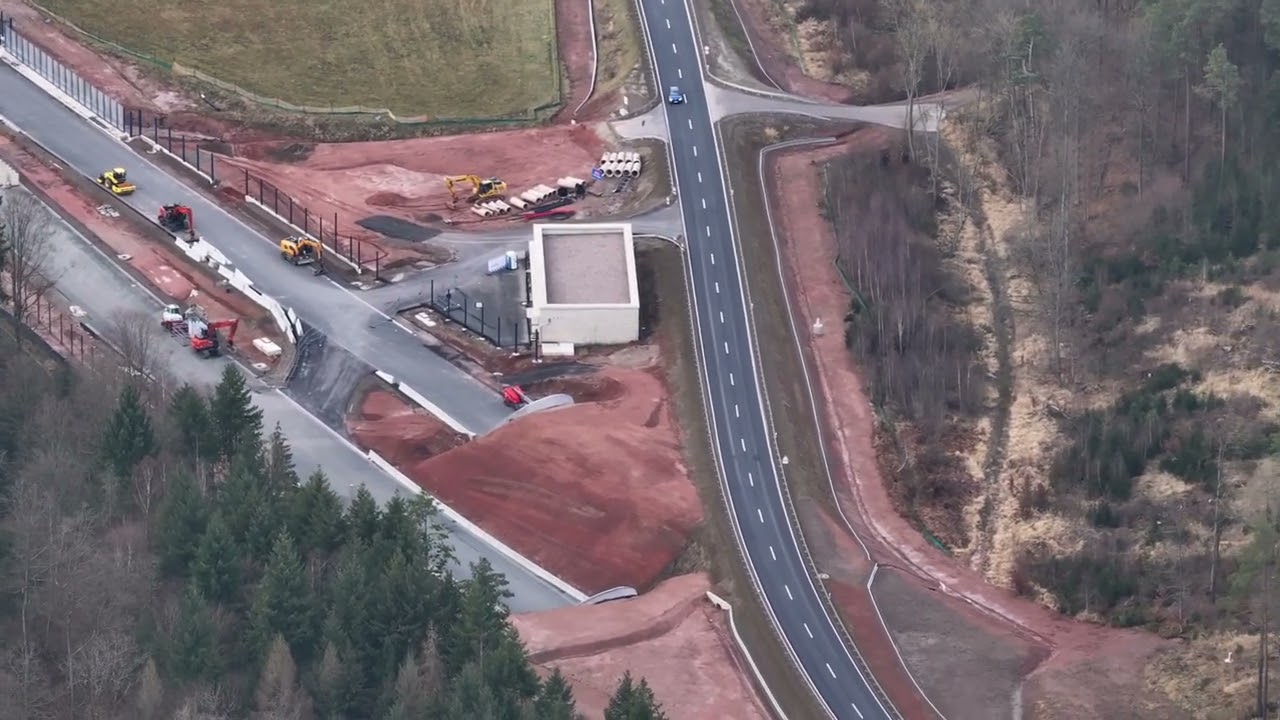 Moin... Moin ein neues Video vom Baufortschritt an der neuen A44 im Bauabschnitt 4.