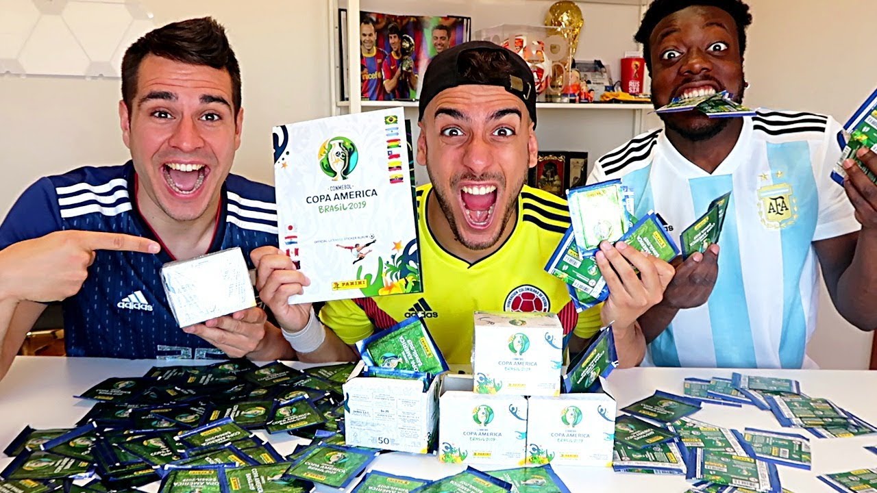 COMPLETAMOS EL ÁLBUM COPA AMÉRICA 2019 EN MENOS DE 24 HORAS