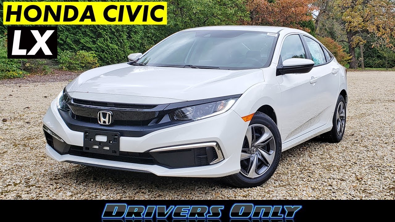 2020 Honda Civic LX 6-Speed Manual - Best Sedan Under $20,000