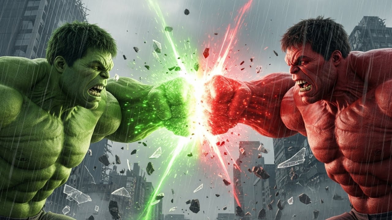 BLUE HULK vs RED HULK vs KING KONG: Joker's Final Gambit | Avengers Fight Back