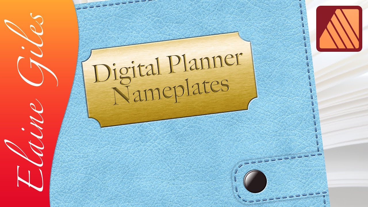 Metal Style Nameplates in Affinity Publisher Using Object Styles