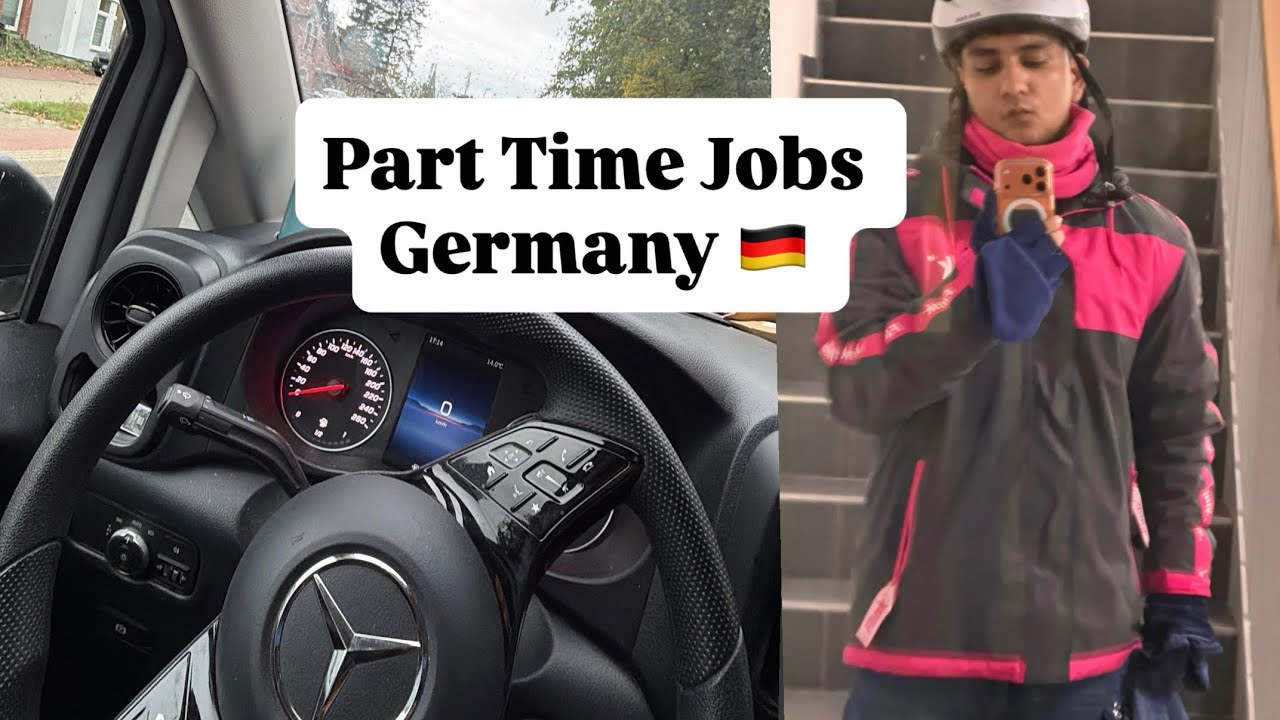 Part-Time Jobs for Students📚 in Germany🇩🇪 with English 