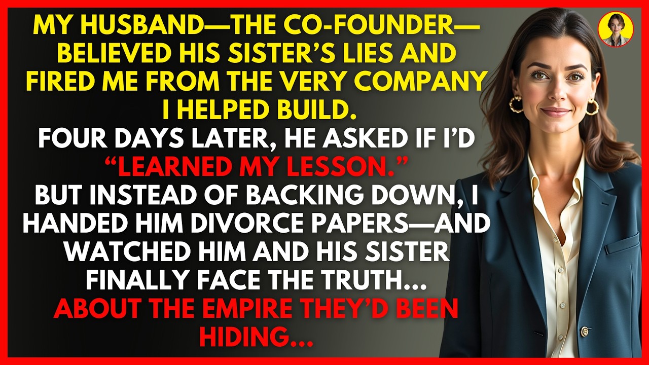 My CEO Husband Fired Me Over Lies — Days Later, I Handed Him Divorce Papers