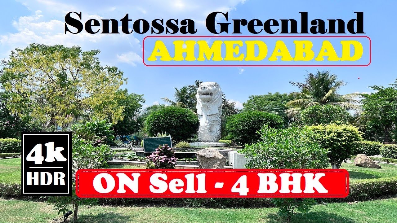 Bungalow on sell 4BHK Sentossa Greenland Furnished At Sardar Patel Ring RD Ahmedabad