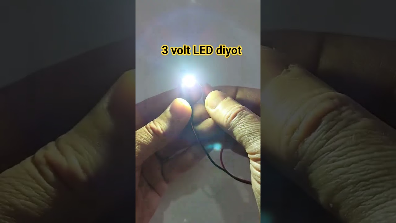 3 volt LED diyot reklam 