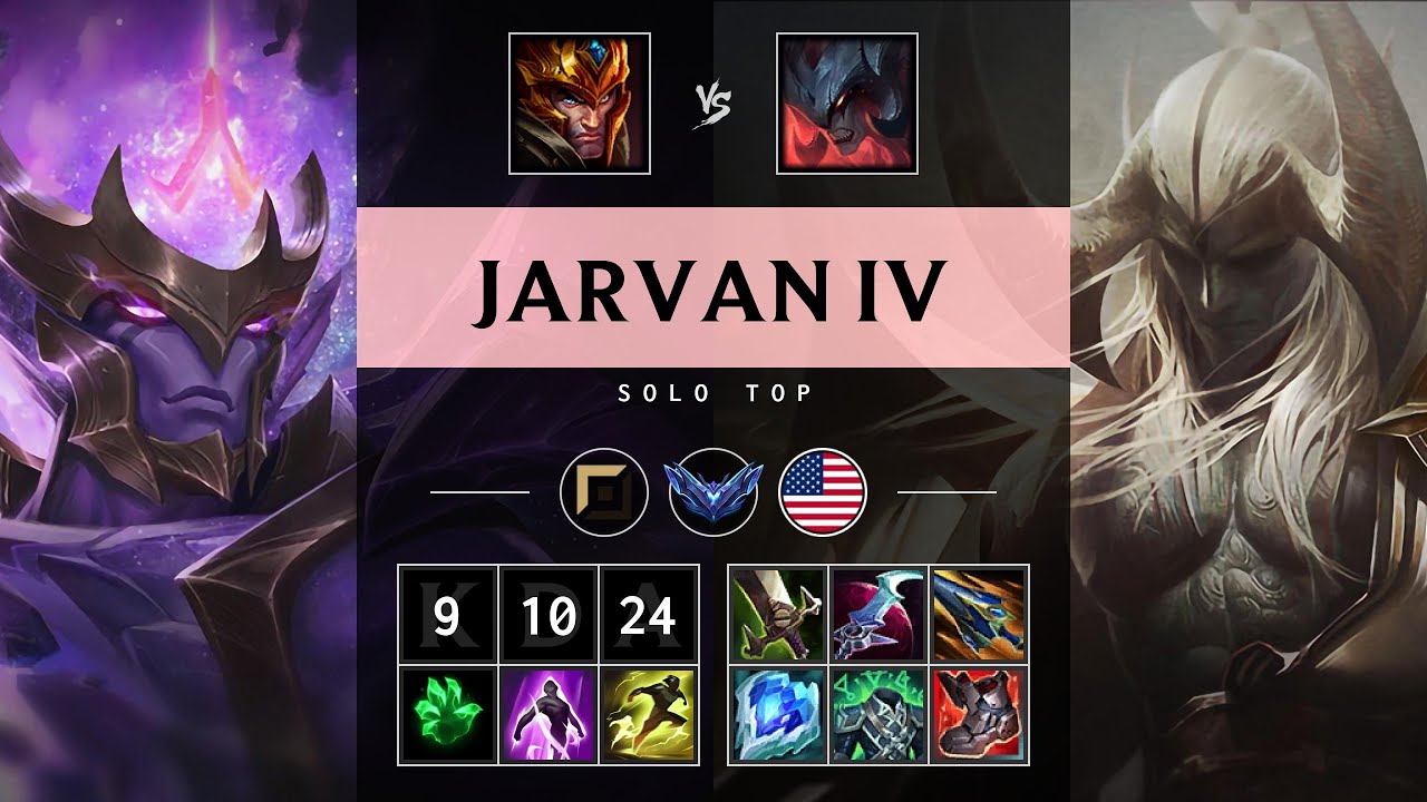 Jarvan IV Top vs Aatrox - NA Diamond Patch 25.16