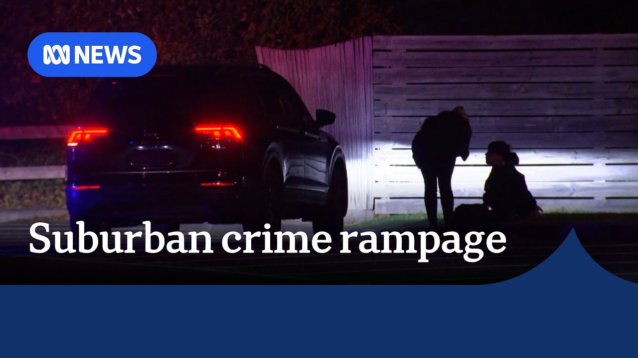 Five teenagers charged over alleged Melbourne crime spree | ABC News