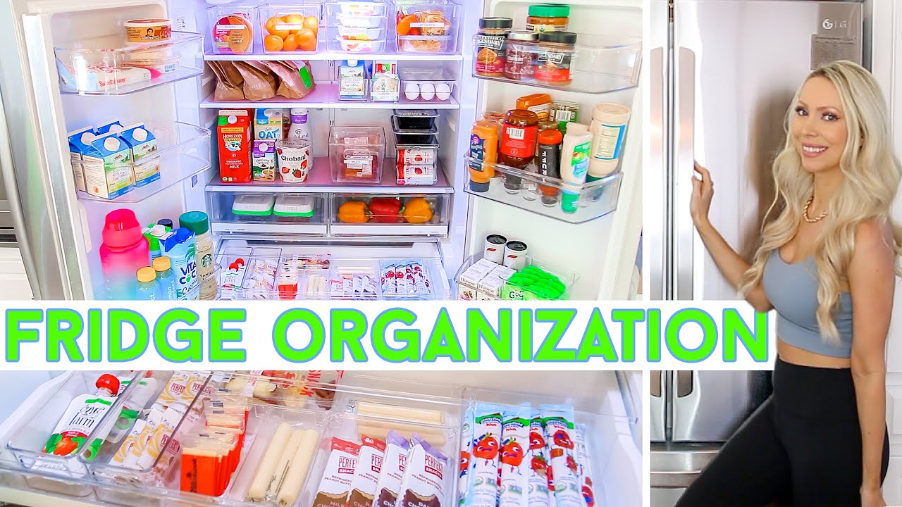 *NEW* REFRIGERATOR ORGANIZATION IDEAS AND HACKS!