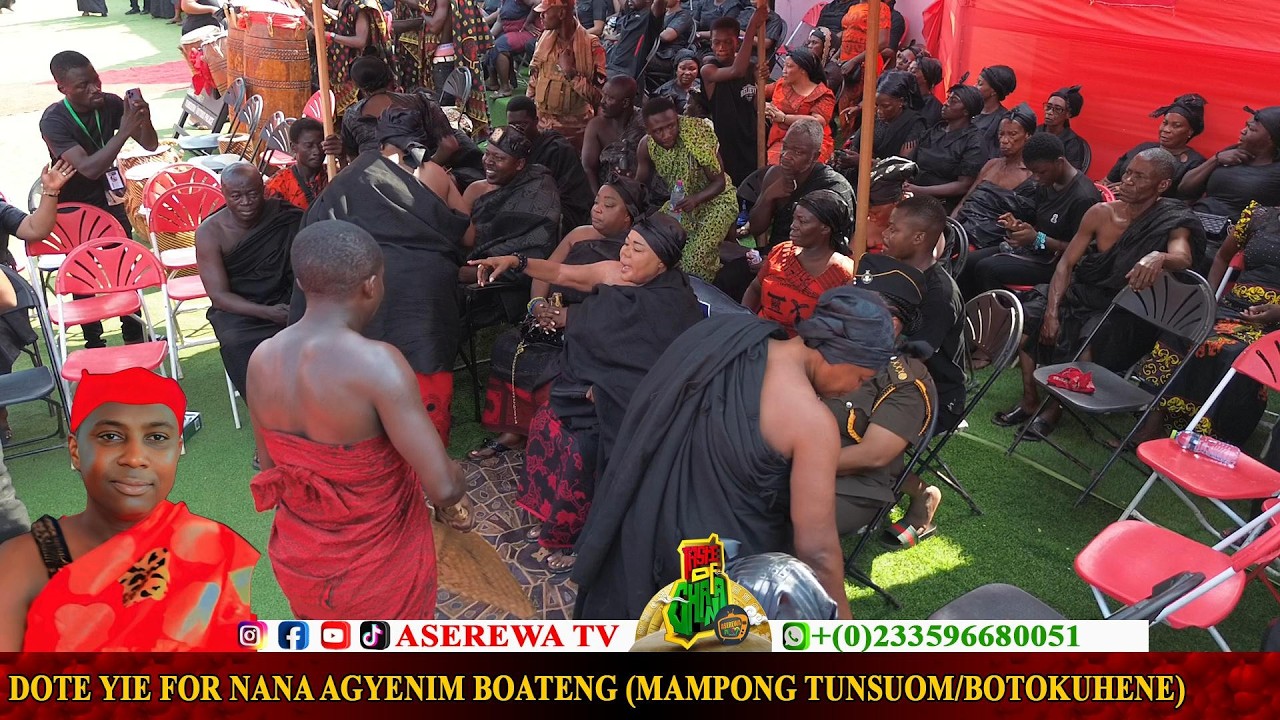 Final Day: Nana Agyenim Boateng (Tunsuom/Botokuhene) Dote Yie at Asante Mampong