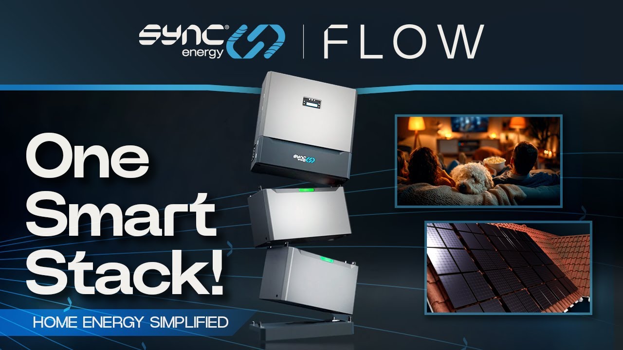 Sync Energy Flow: All-in-One Home Battery Storage & Energy Management ⚡🔋