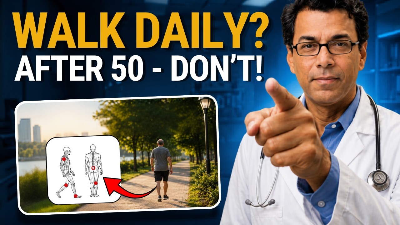 Over 50? 7 Walking Mistakes That Are Destroying Your Health - Doctor Explains!