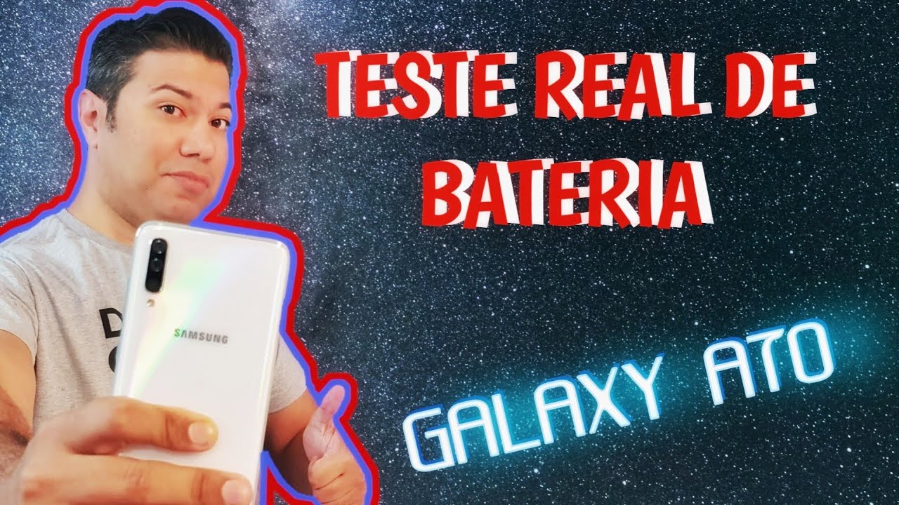 ‼️O que GOSTEI no GALAXY A70 | ⚡Teste real de BATERIA com este novo Samsung