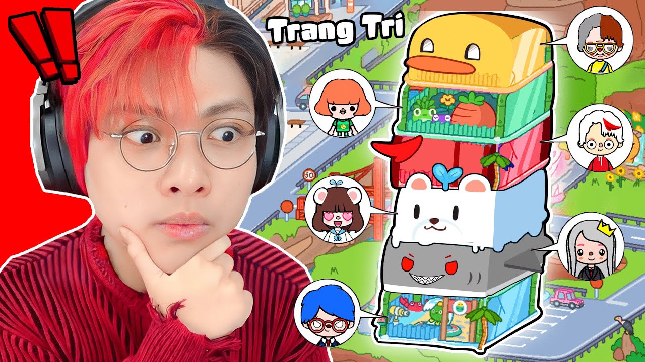 Kairon Trang Trí Gaming House Hero Team Cho Tất Cả Thành Viên Trong TOCA LIFE WORLD 😍