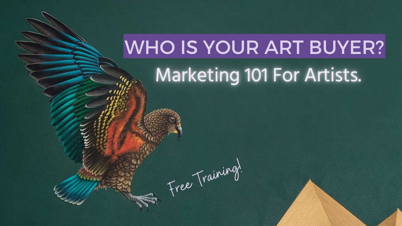 Marketing 101 for Artists — How to Find and Talk to Your Ideal Art Buyer