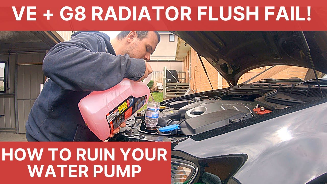 Penrite Coolant Flush Fail - VE Calais V8 (Pontiac G8) Read Pinned Comment Before You Try!!!