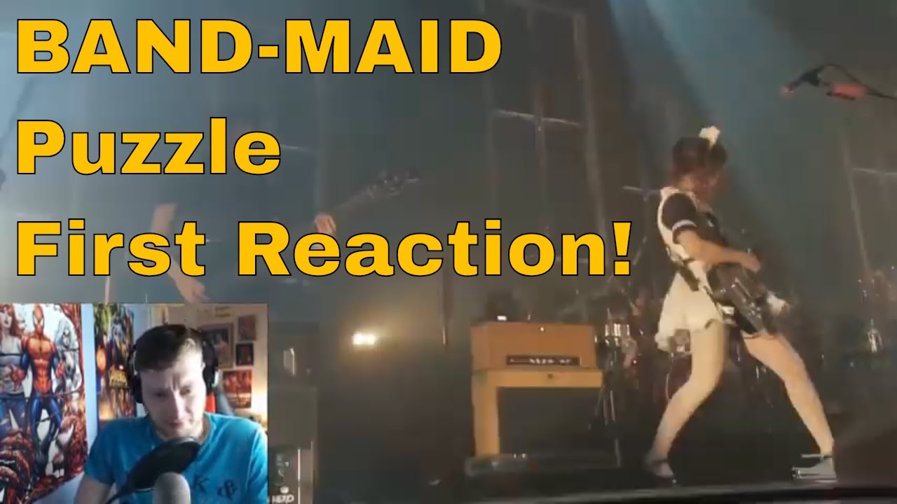 BAND-MAID - PUZZLE - Jrock Live - First REACTION !!